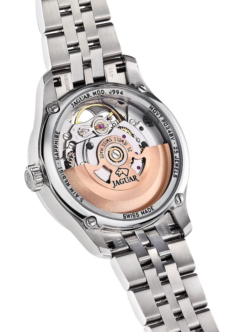 Reloj j994/3 Jaguar Swiss Negro Mujer Automático-4