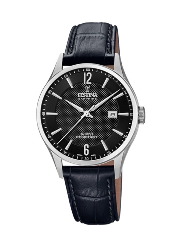 Reloj F20007/4 Festina Swiss Negro Hombre Swiss Made