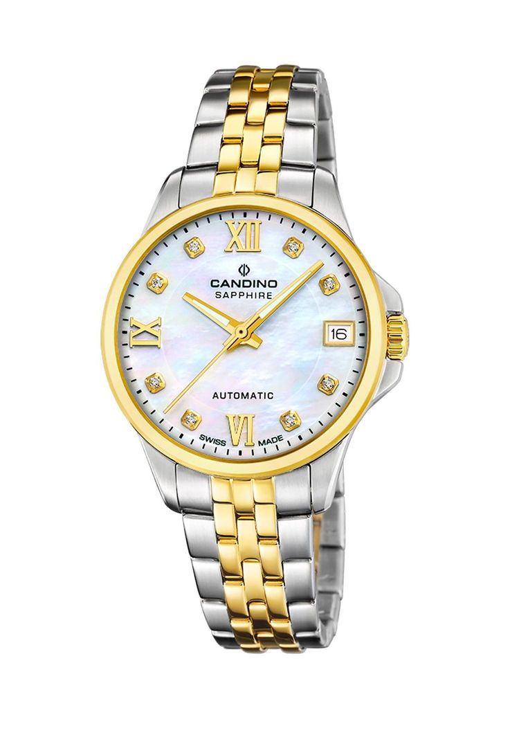Reloj C4771/1 Candino Swiss Plateado Mujer Automatico Plata