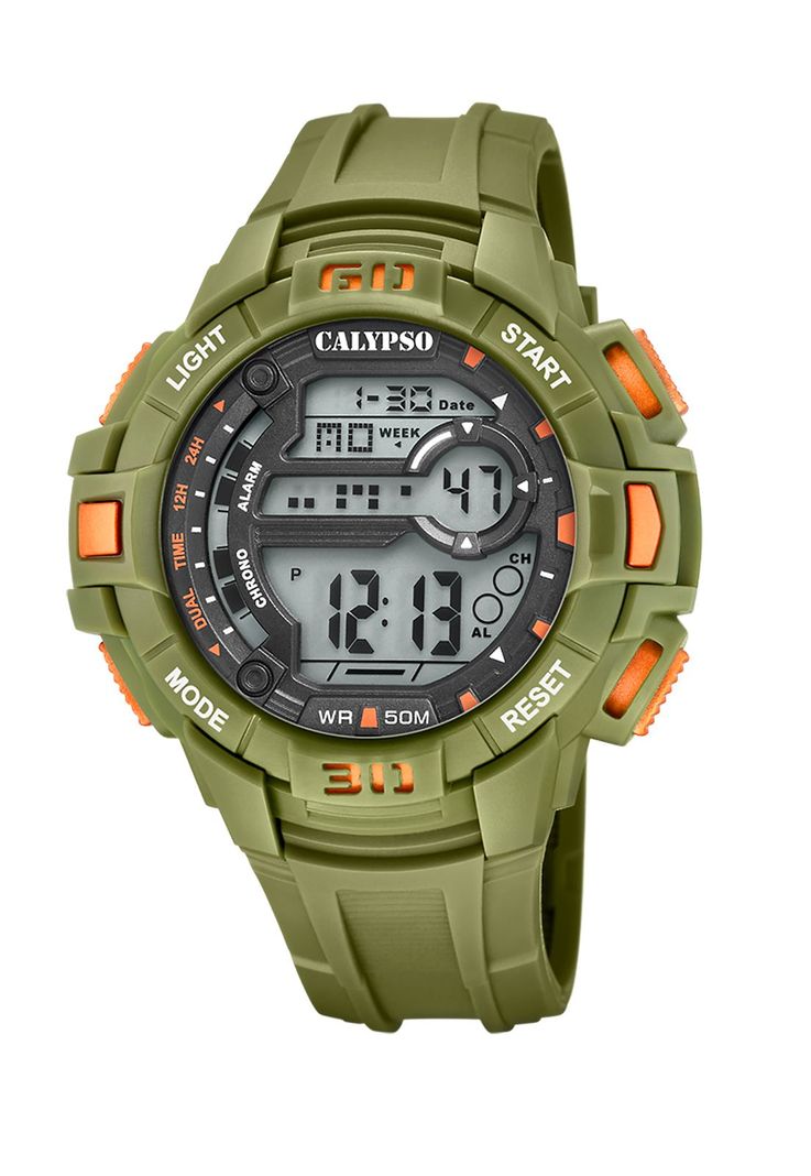 Reloj K5836/3 Calypso Verde Hombre Digital For Man-0