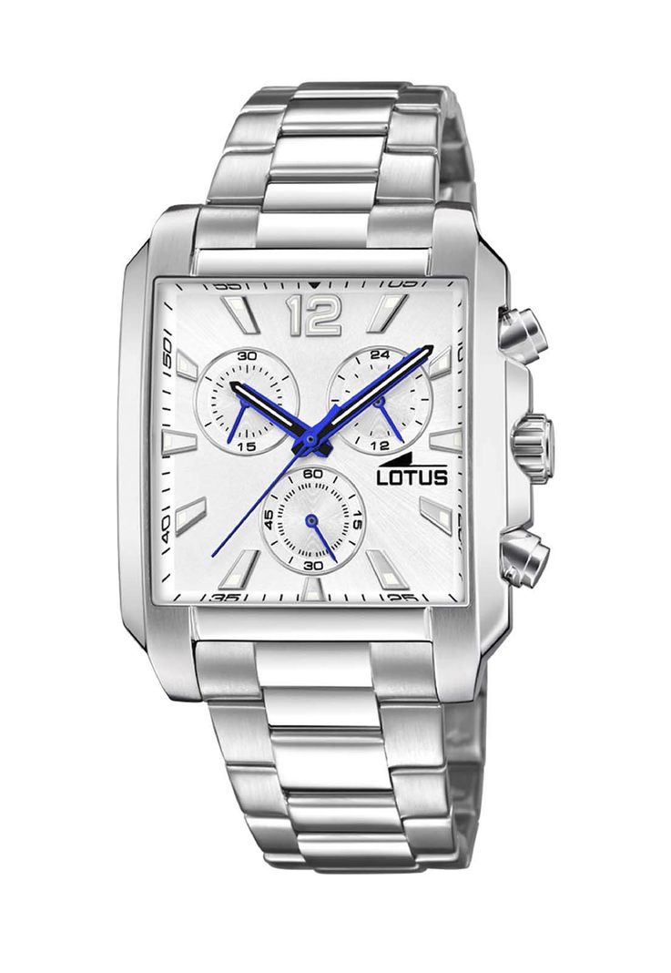 Reloj 18850/1 Lotus Plateado Hombre Chrono Plateado Metalico
