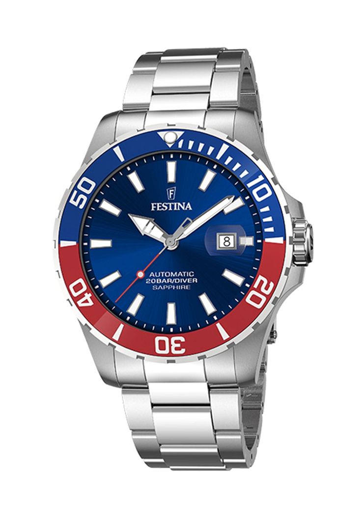 Reloj F20531/5 Festina Azul Hombre Automático-0