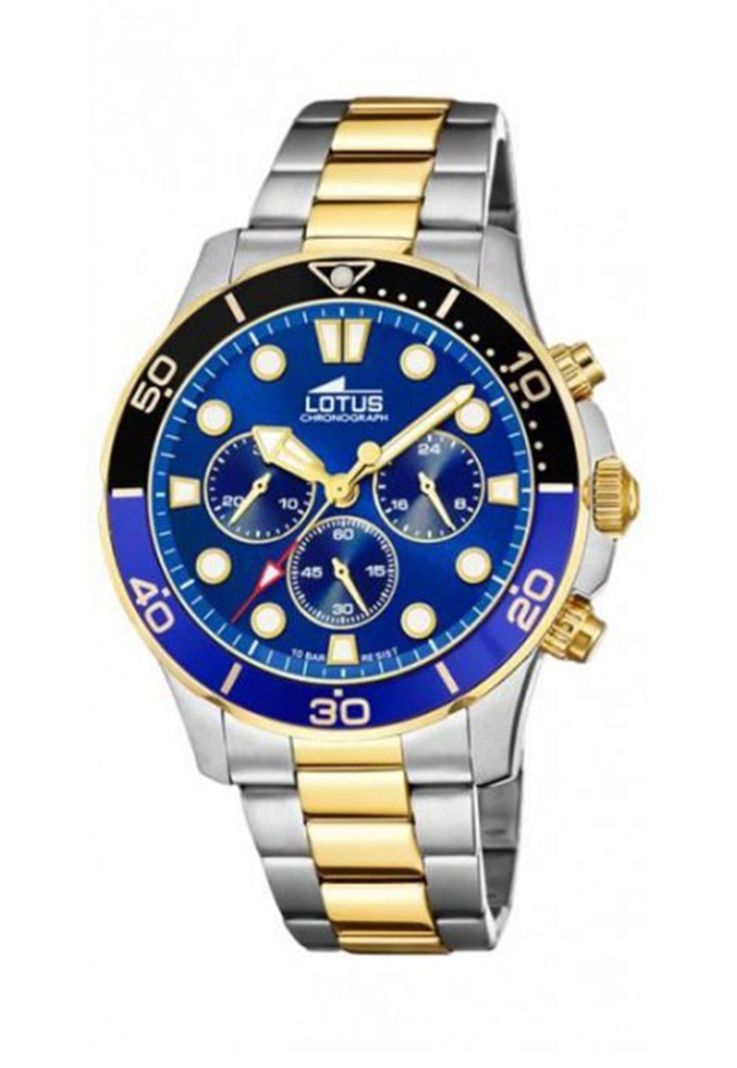 Reloj 18757/3 Lotus Azul Hombre Crono Deportivo-0