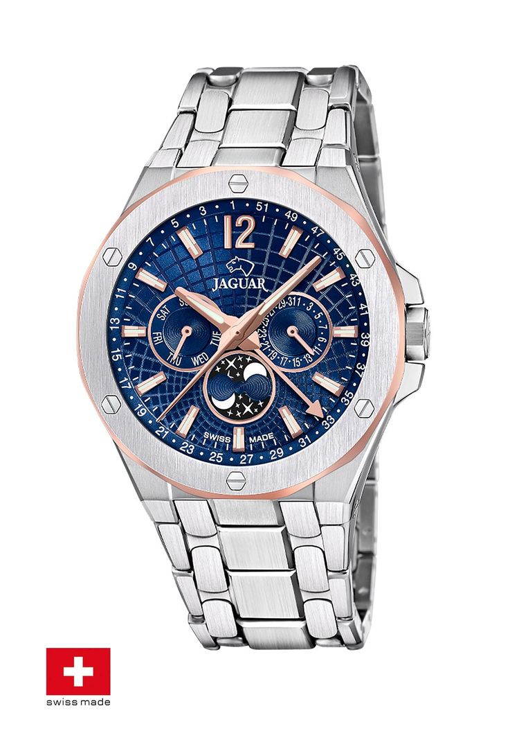 Reloj J1039/2 Jaguar Swiss Azul Hombre Diplomatic-1