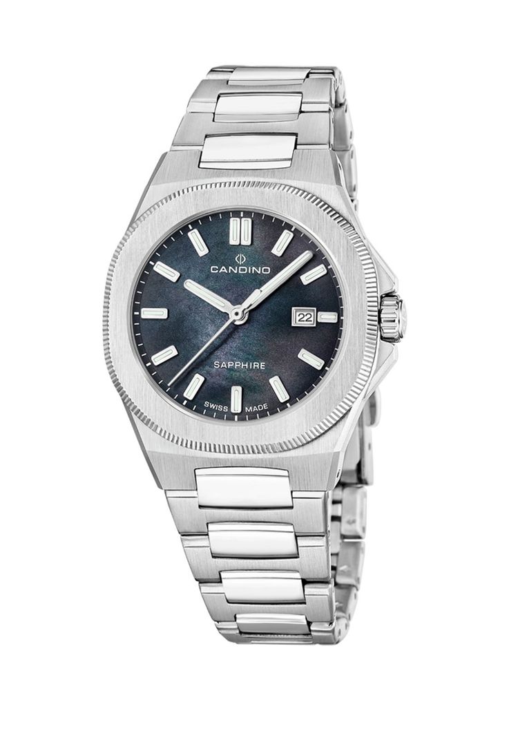 Reloj C4800/3 Candino Negro Mujer Couples Classic Plateado