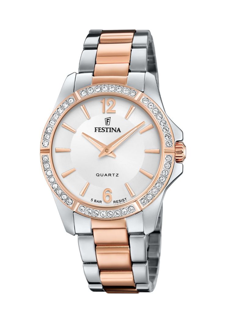 Reloj F20595/1 Festina Plateado Mujer Mademoiselle Plateado Metalico