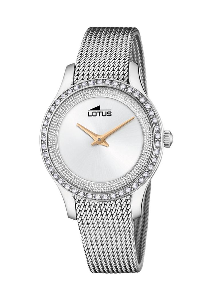 Reloj 18826/1 Lotus Plateado Mujer Bliss Plateado Metalico