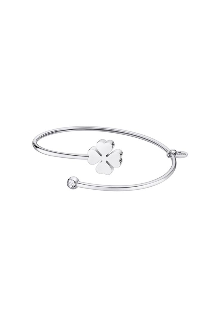 Pulsera Ls2169-2/5 Lotus Style Mujer Millennial Plateado Metalico