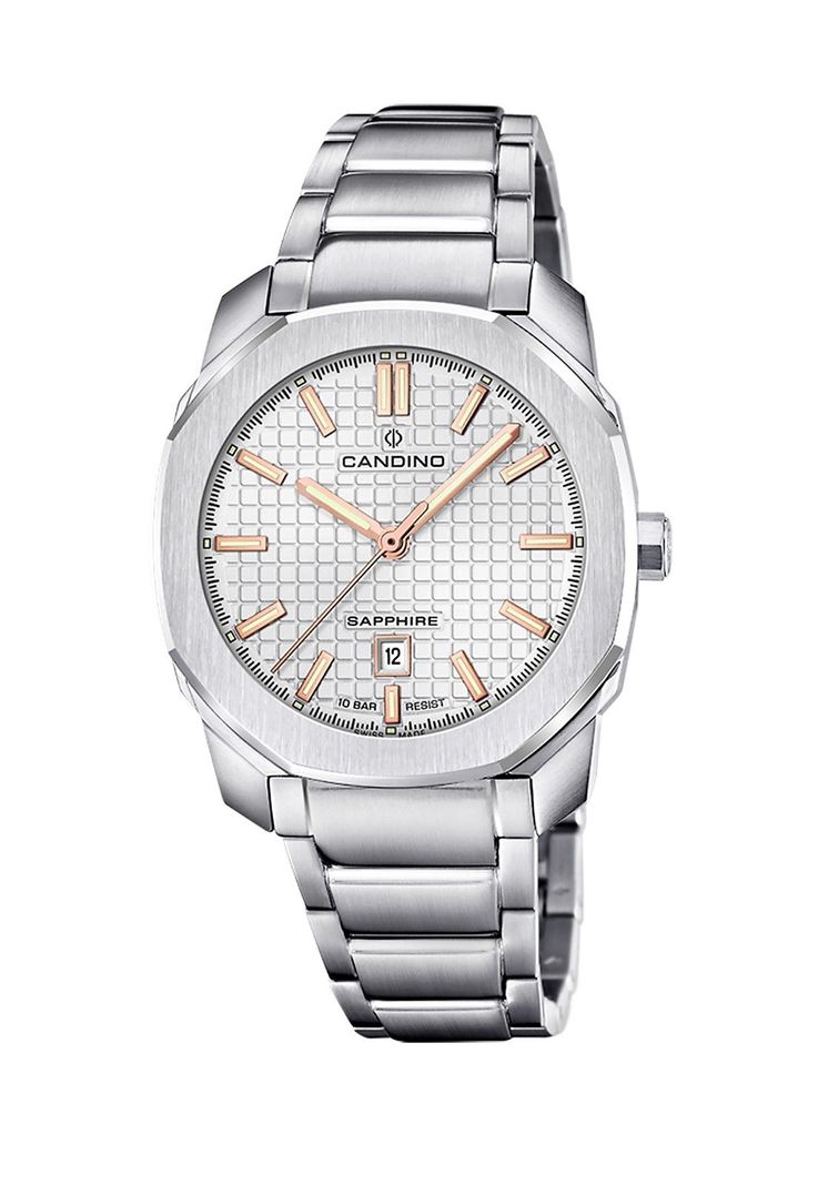 Reloj C4778/2 Candino Swiss Plata Mujer-0