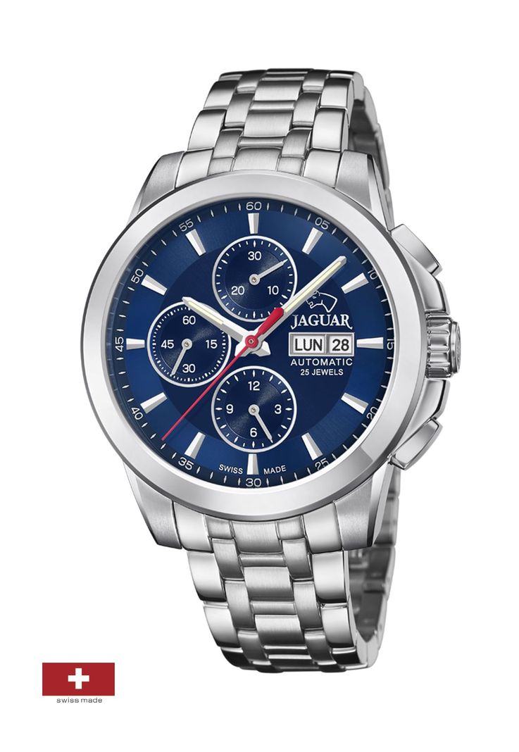 Reloj J978/6 Jaguar Azul Hombre Automatico-1