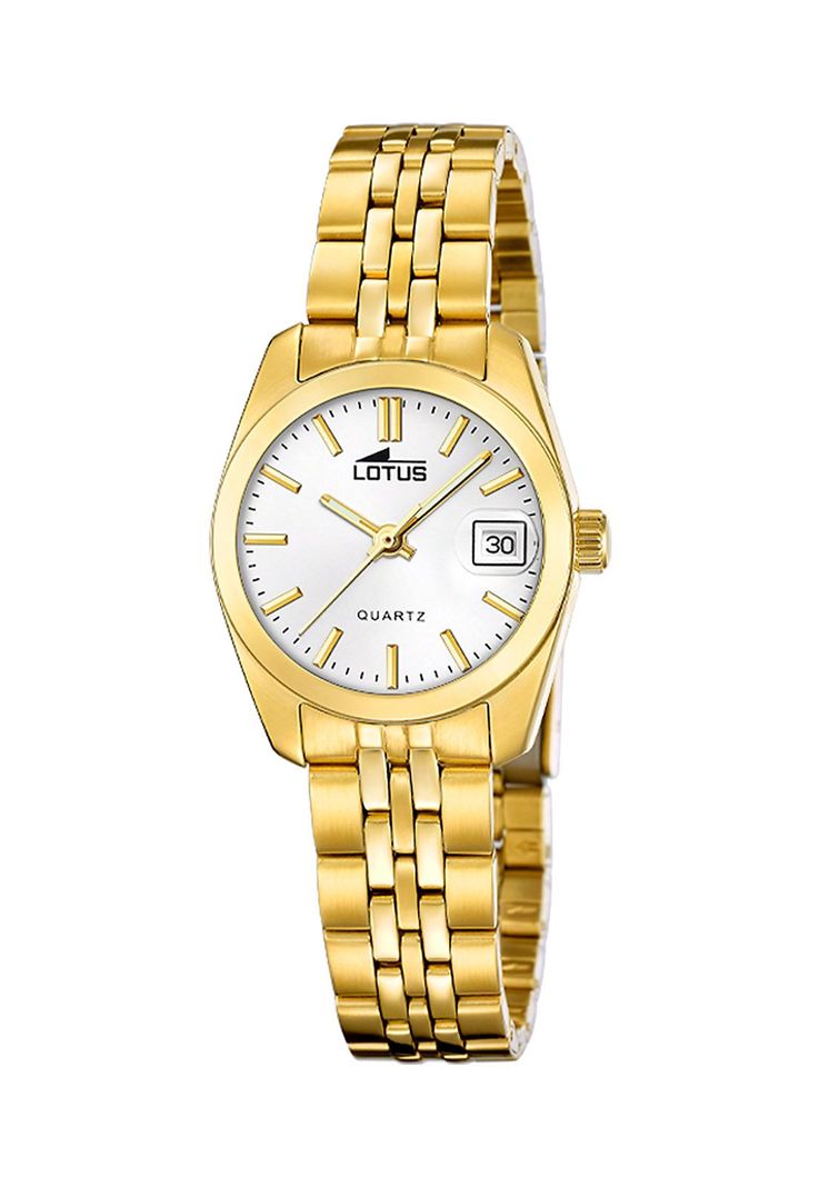 Reloj 18993/2 Lotus Plateado Mujer The Ambassadors Collections Dorado