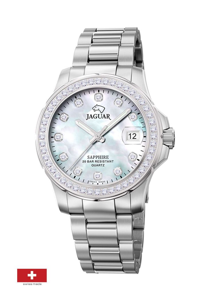 Reloj J892/1 Jaguar Nácar Mujer man-1