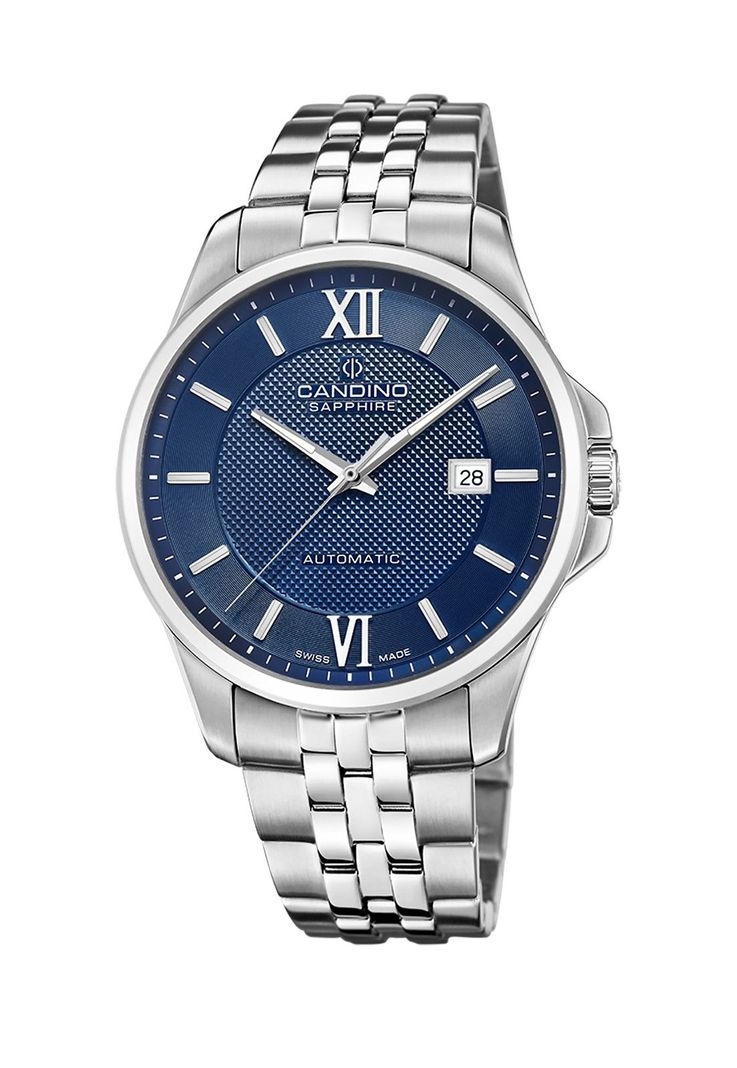 Reloj C4768/2 Candino Swiss Azul Hombre Automático-0