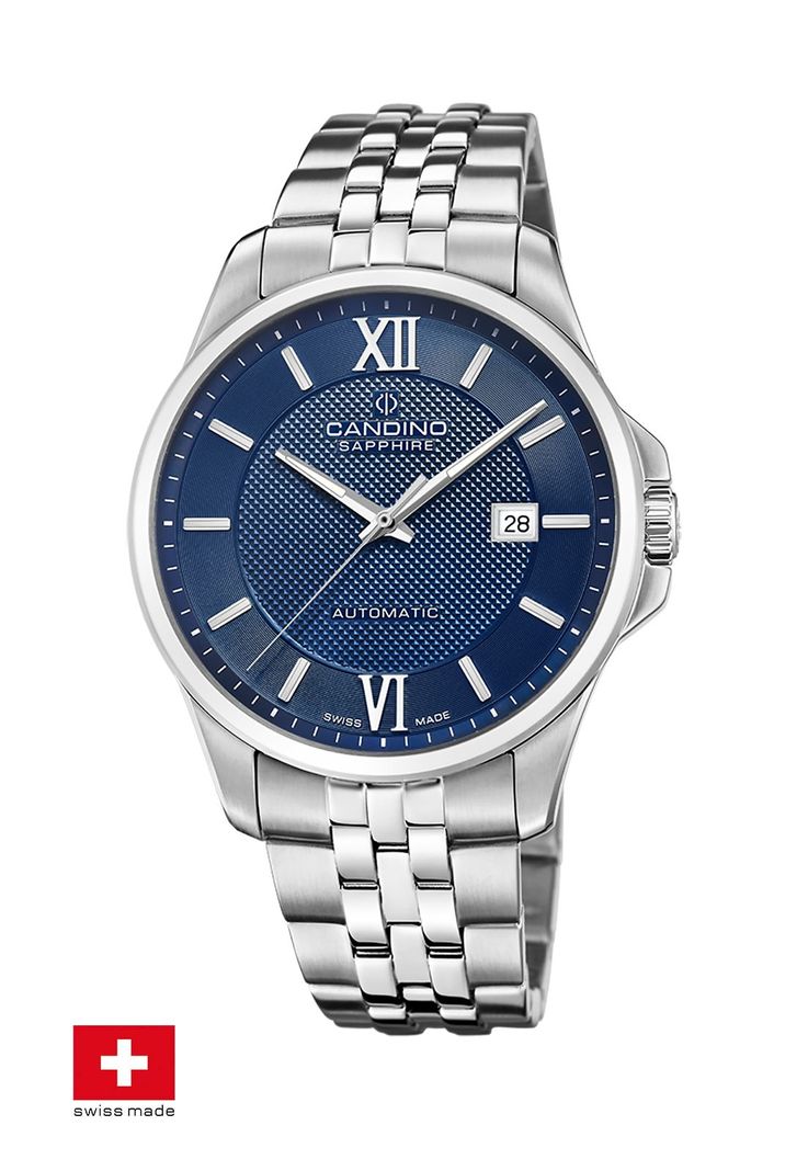 Reloj C4768/2 Candino Swiss Azul Hombre Automático-1