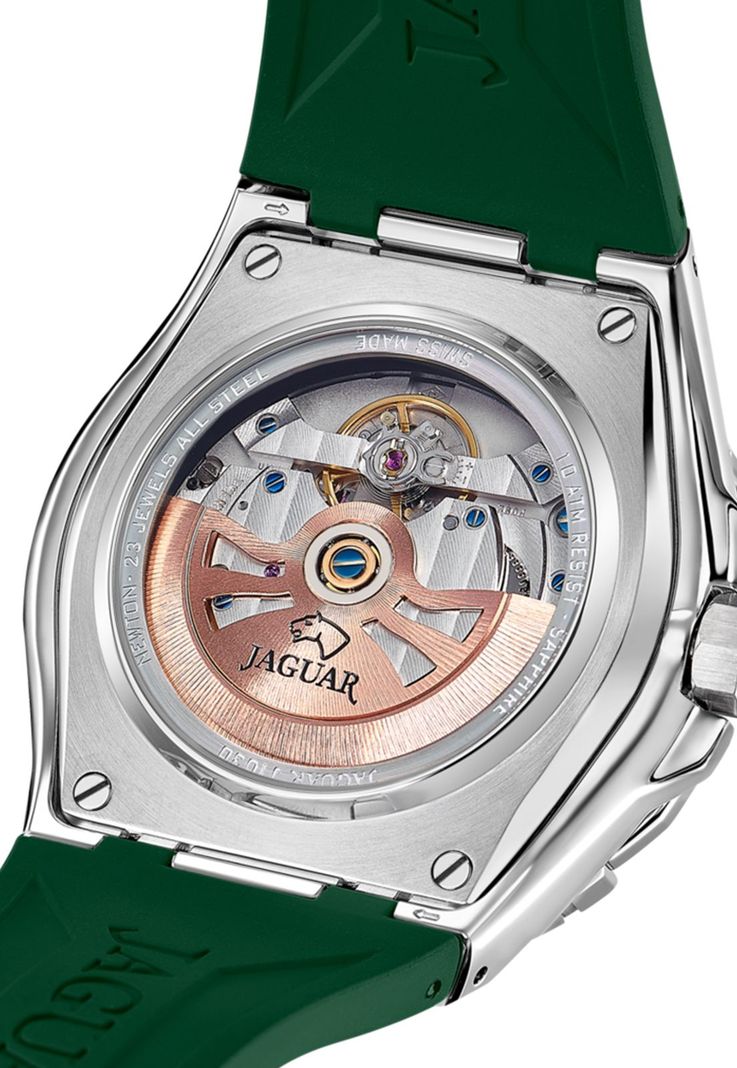 Reloj J1030/3 Jaguar Swiss Verde Hombre Automático-3