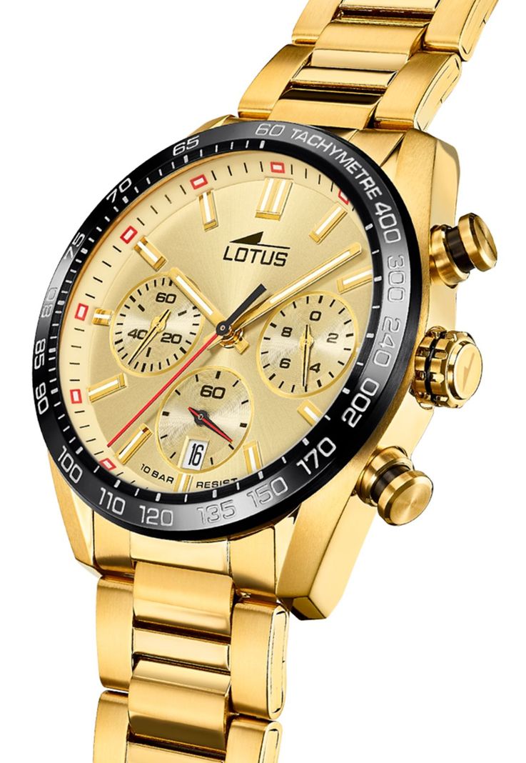 Reloj 18917/1 Lotus Dorado Hombre Chrono-2