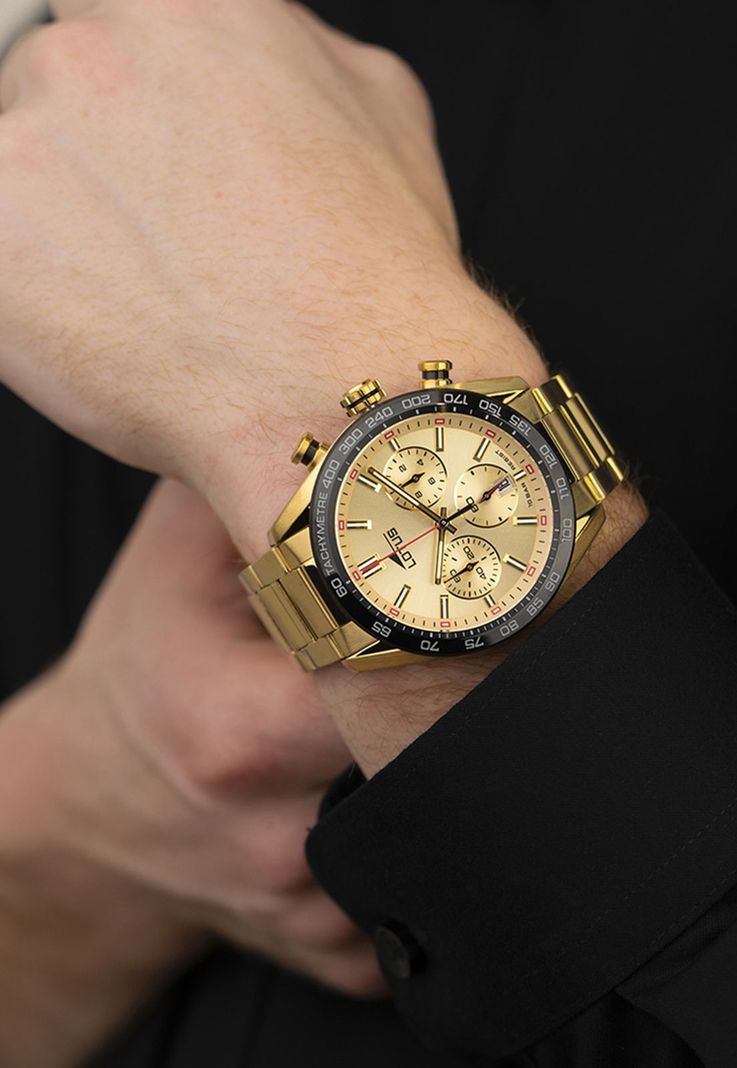 Reloj 18917/1 Lotus Dorado Hombre Chrono-3