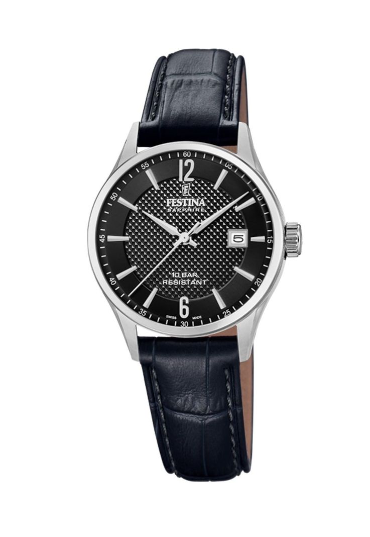 Reloj F20009/4 Festina Swiss Negro Mujer Swiss Made