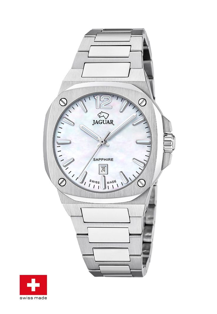 Reloj J1027/1 Jaguar Swiss Blanco Mujer Rondcarre-1