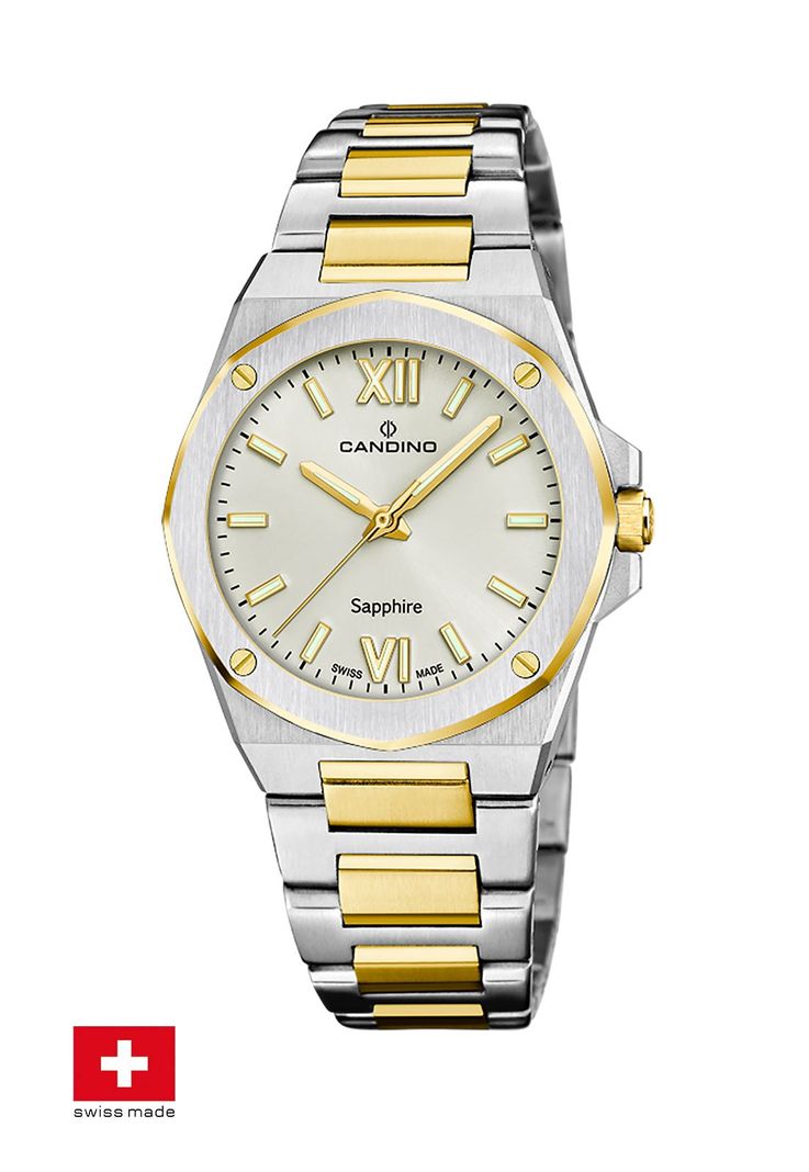 Reloj C4776/3 Candino Swiss Beige Mujer-1