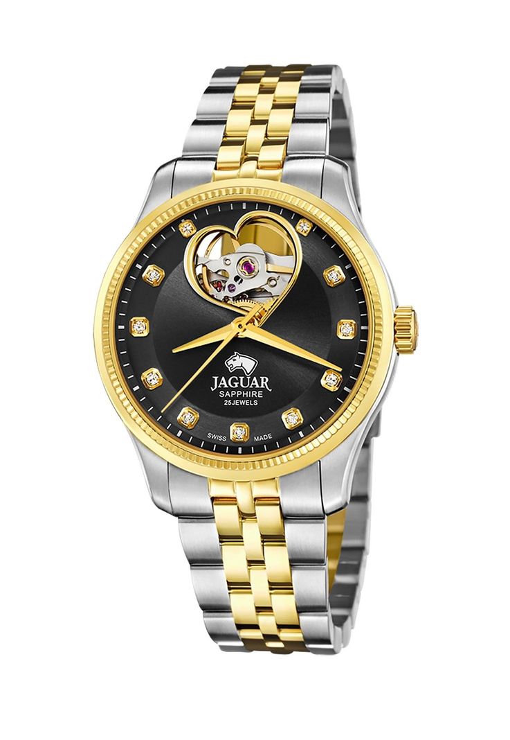 Reloj J995/2 Jaguar Swiss Negro Mujer Automático-0