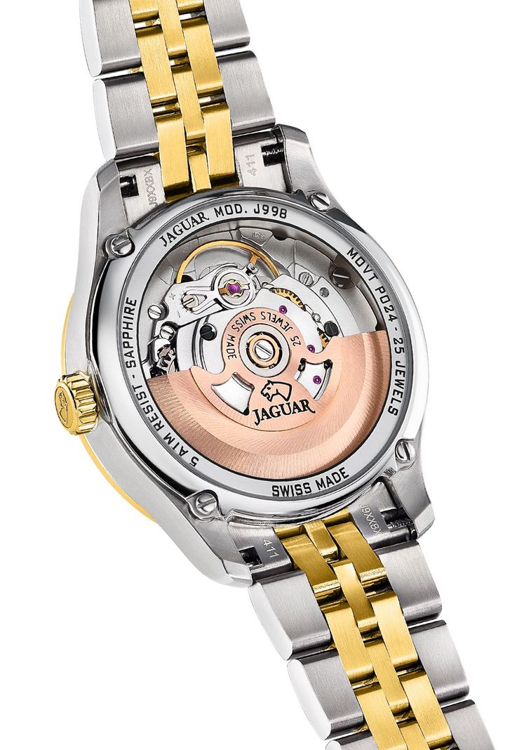 Reloj J995/2 Jaguar Swiss Negro Mujer Automático-3