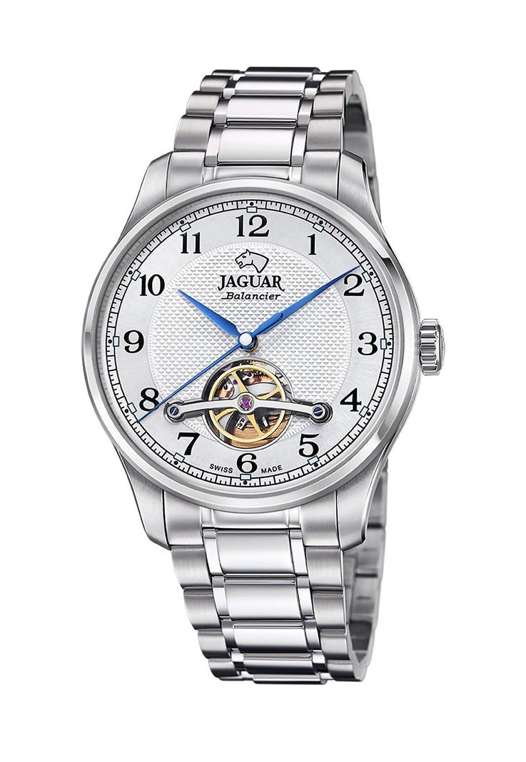 Reloj J965/1 Jaguar Plateado Hombre Automatico-0