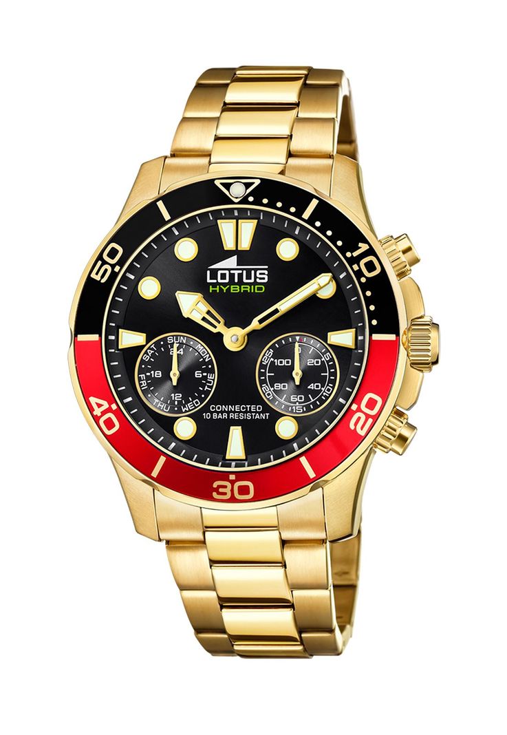 Reloj 18802/4 Lotus Negro Hombre Connected