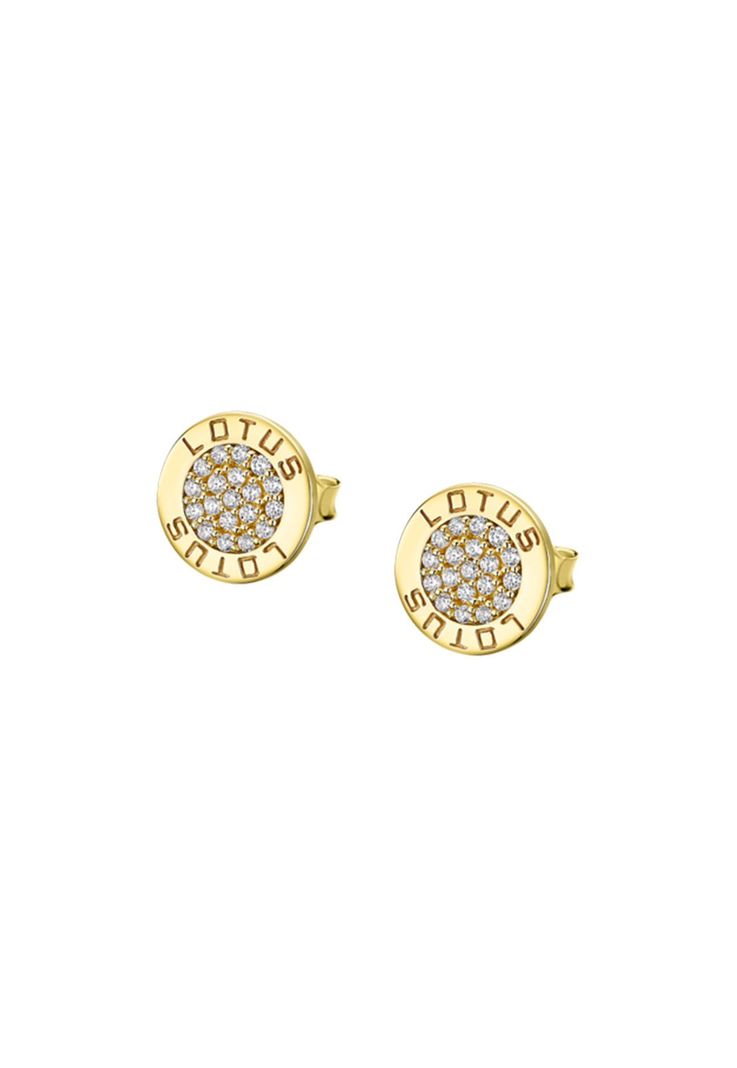Aros Lp1252-4/2 Lotus Silver Mujer Trendy Dorado