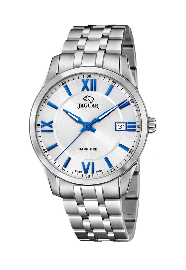 Reloj J964/1 Jaguar Plateado Hombre Acamar (Ay-Kuh-Mar) Plateado Metalico