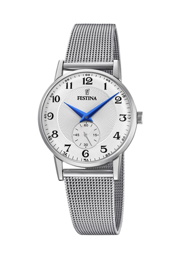 Reloj F20572/1 Festina Plateado Mujer Retro Plateado Metalico