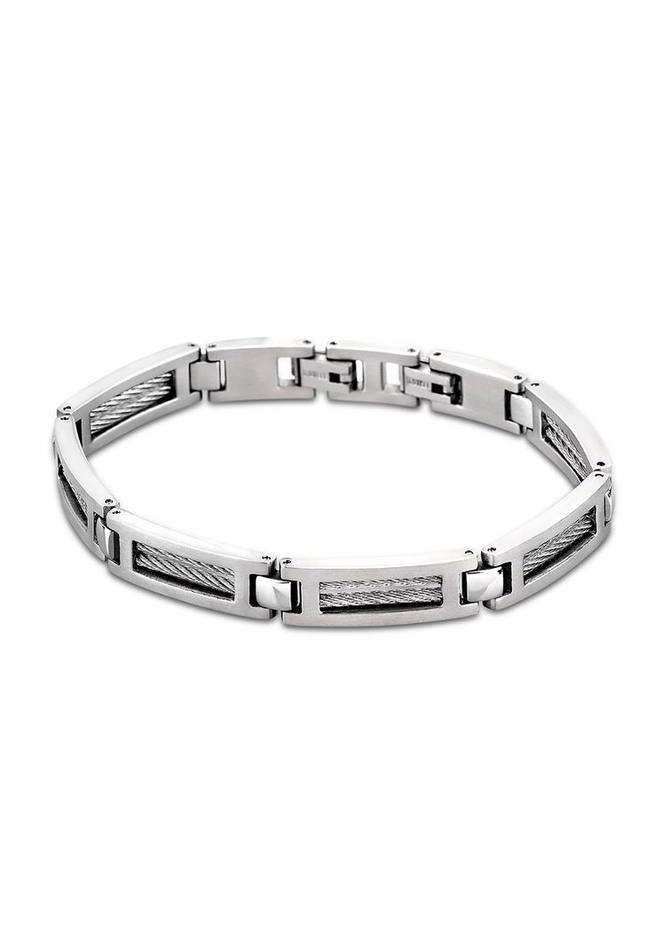 Pulsera LS1507-2/1 Lotus Style Hombre Men In Black-0