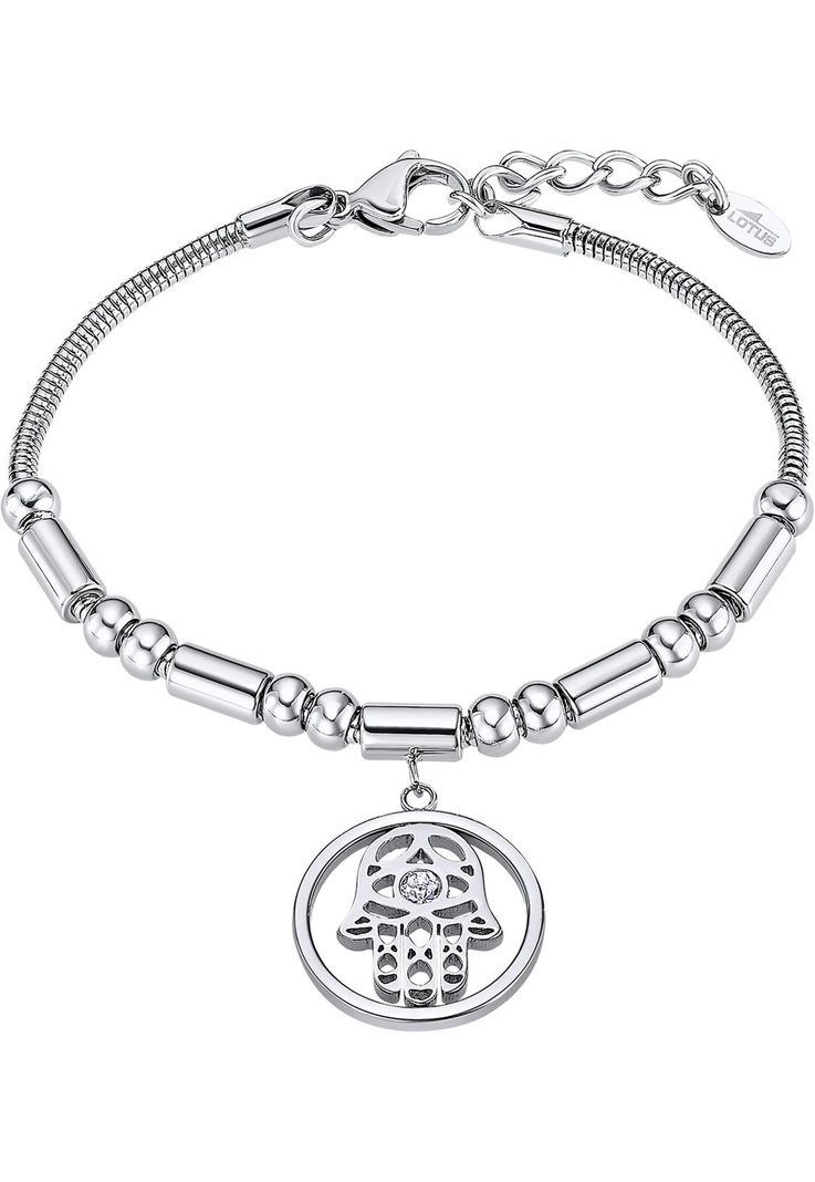 Pulsera Ls2465-2/1 Lotus Style Plateado Mujer Millennial L