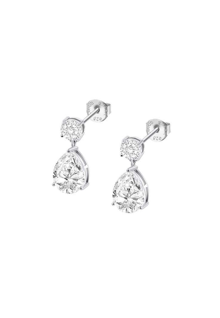 Aros Lp3615-4/1 Lotus Silver Mujer Fantasy Plateado Metalico