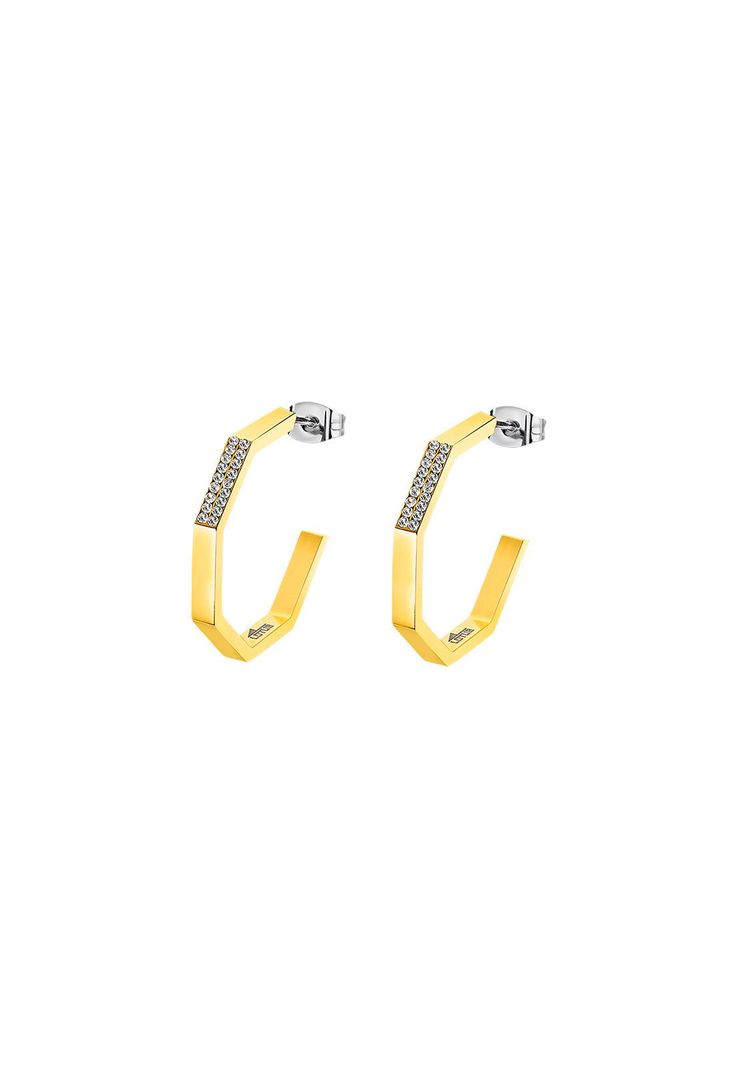 Aros Ls2358-4/2 Lotus Style Mujer Urban Woman Dorado