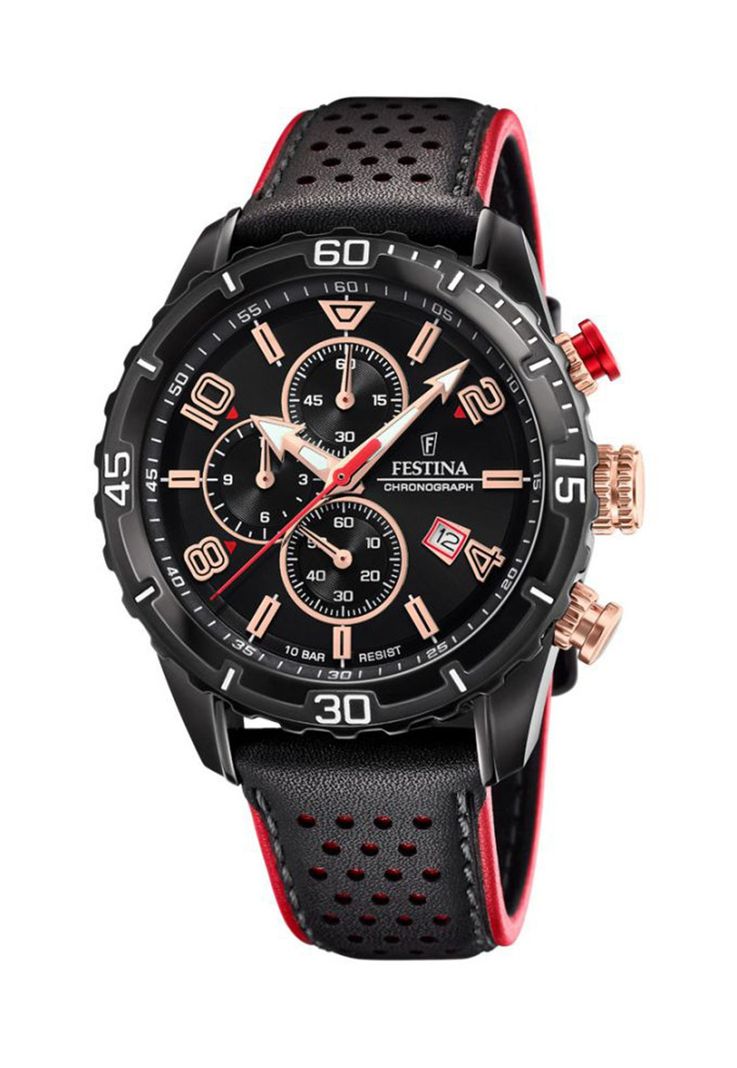 Reloj F20519/4 Festina Negro Hombre Chrono Sport-0