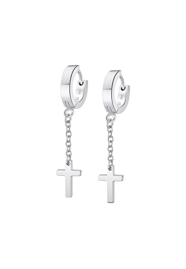 Aros LS2173-4/1 Lotus Style Hombre Mens Earring-0
