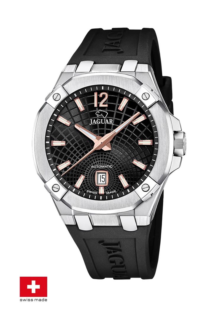Reloj J1030/4 Jaguar Swiss Negro Hombre Automático-1