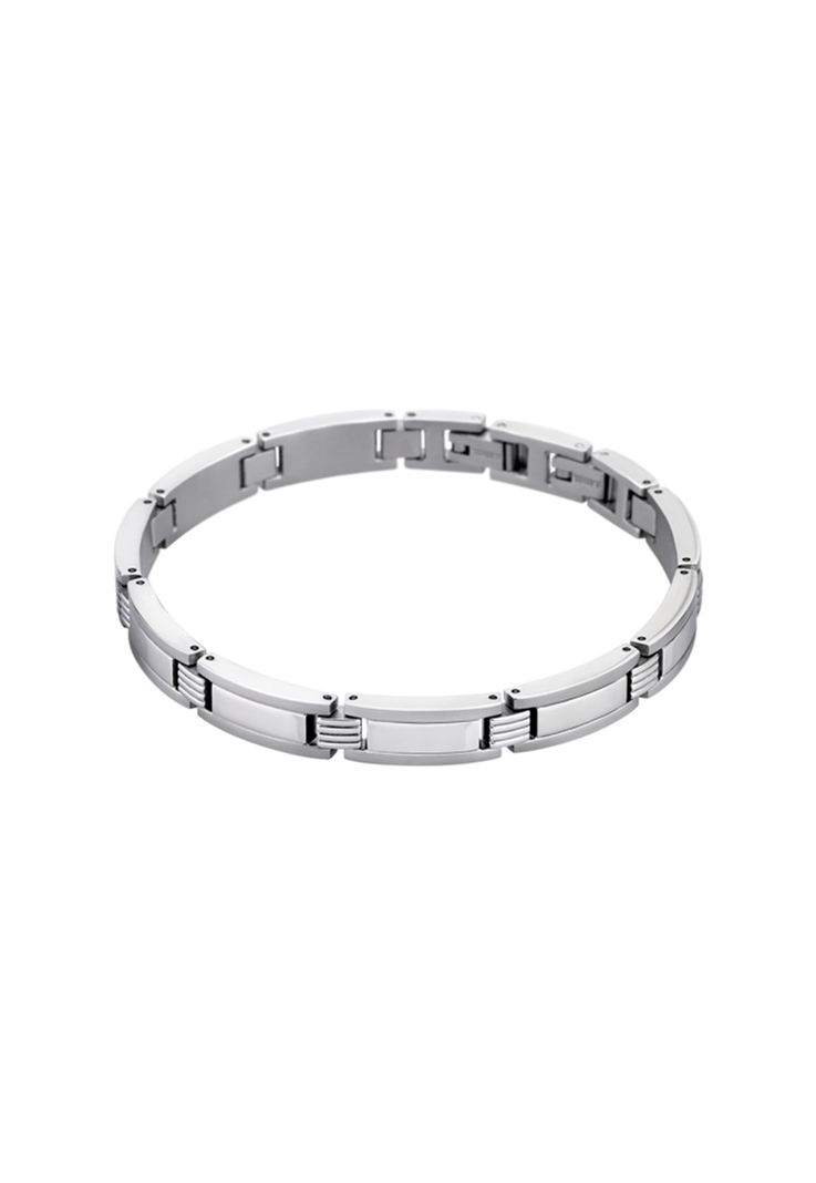 Pulsera LS1589-2/1 Lotus Style Hombre Men In Black-0