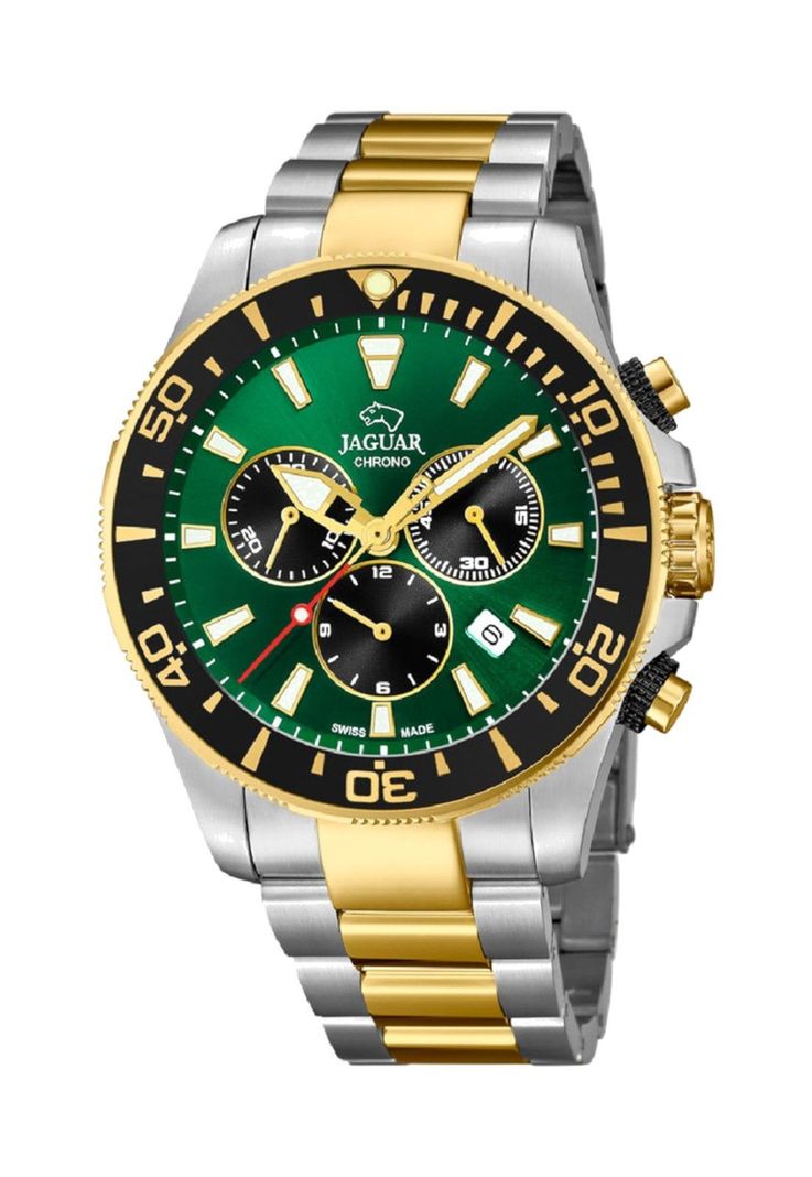 Reloj J862/3 Jaguar Esmeralda Hombre Executive Crema