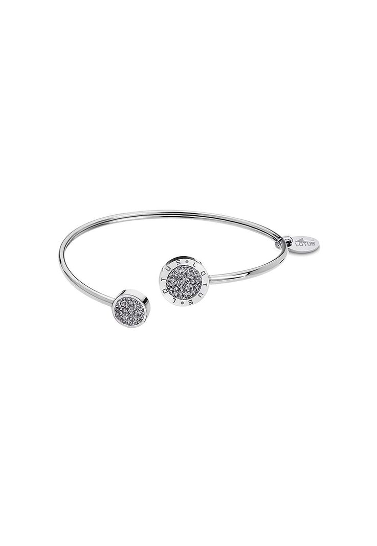 Pulsera Ls1849-2/1 Lotus Style Mujer Bliss Plateado Metalico