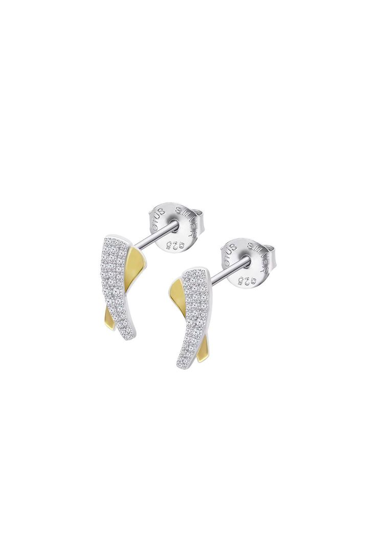Aros Lp3845-4/2 Lotus Silver Mujer Fantasy Plateado Metalico