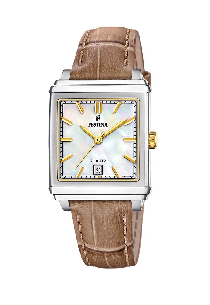Reloj F20682/4 Festina Beige Mujer Chrono Sport-0