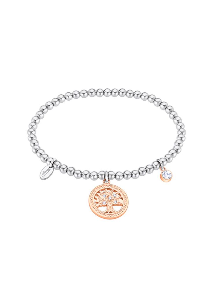 Pulsera Ls2171-2/4 Lotus Style Mujer Millennial Plateado Metalico