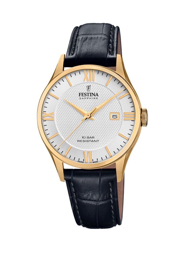 Reloj F20010/2 Festina Swiss Gris Hombre Swiss Made