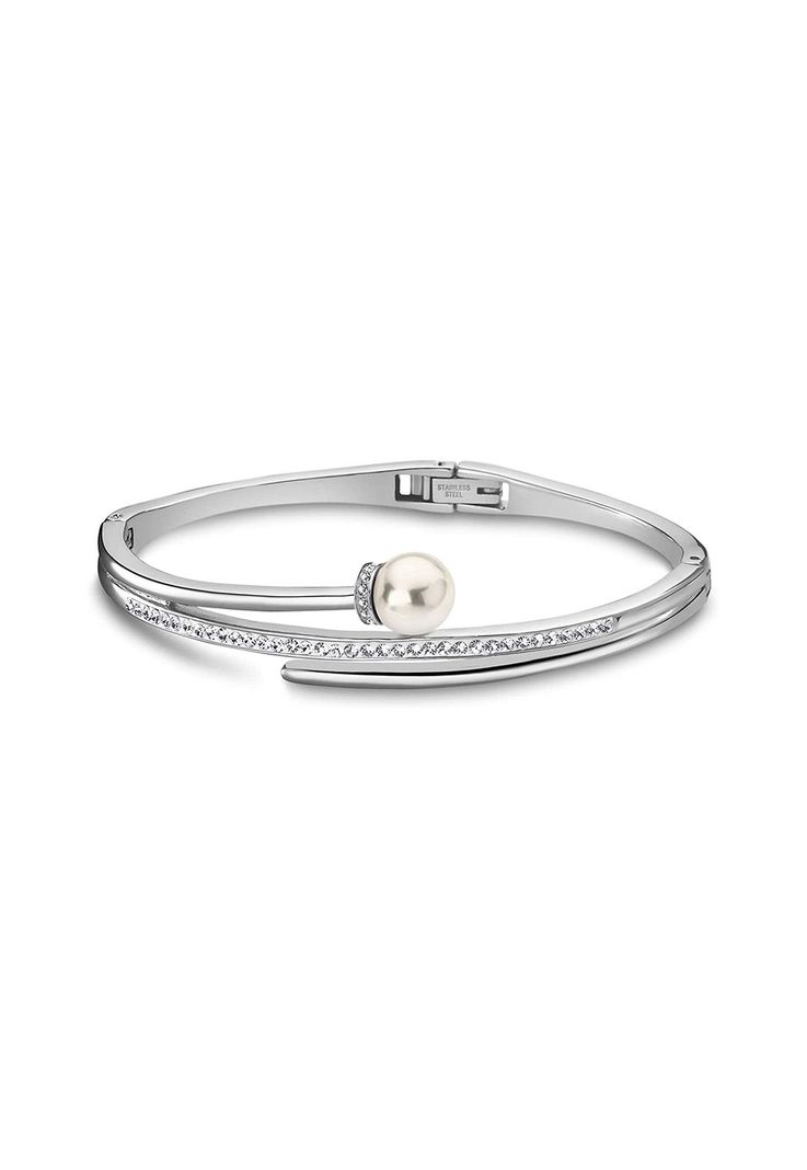 Pulsera Ls2021-2/2 Lotus Style Mujer Bliss Plateado Metalico