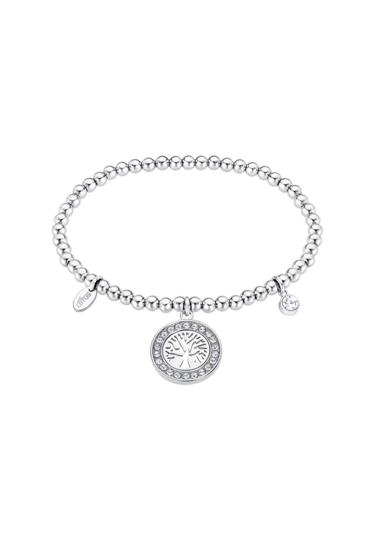 Pulsera Ls2181-2/4 Lotus Style Mujer Rainbow Plateado Metalico