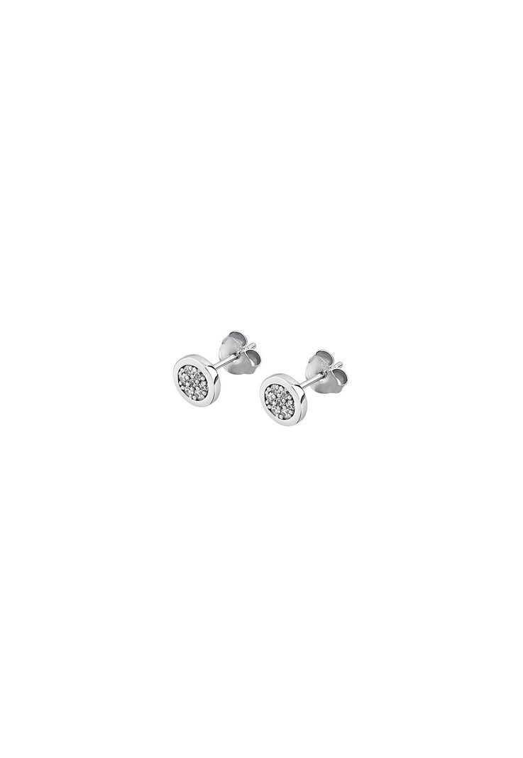 Aros Lp1712-4/1 Lotus Silver Mujer It Girl Plateado Metalico