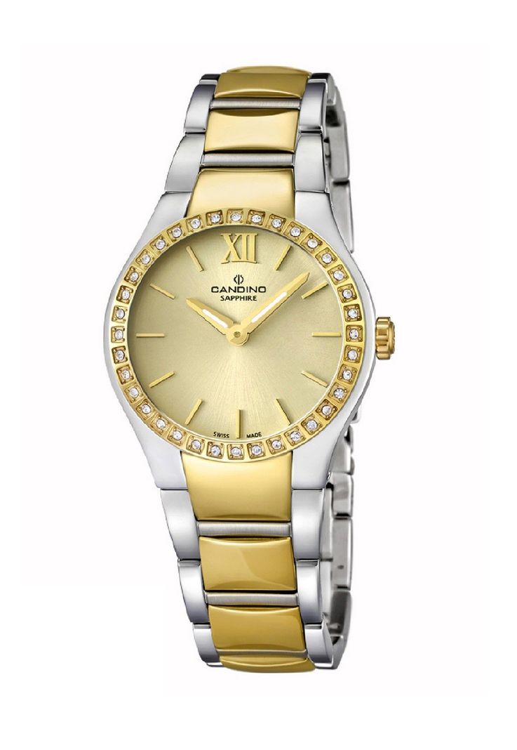 Reloj C4538/2 Candino Dorado Mujer Casual After Work Plateado Metalico