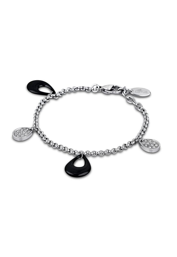 Pulsera Ls1706-2/2 Lotus Style Mujer Lotus Style Ceramic Negro
